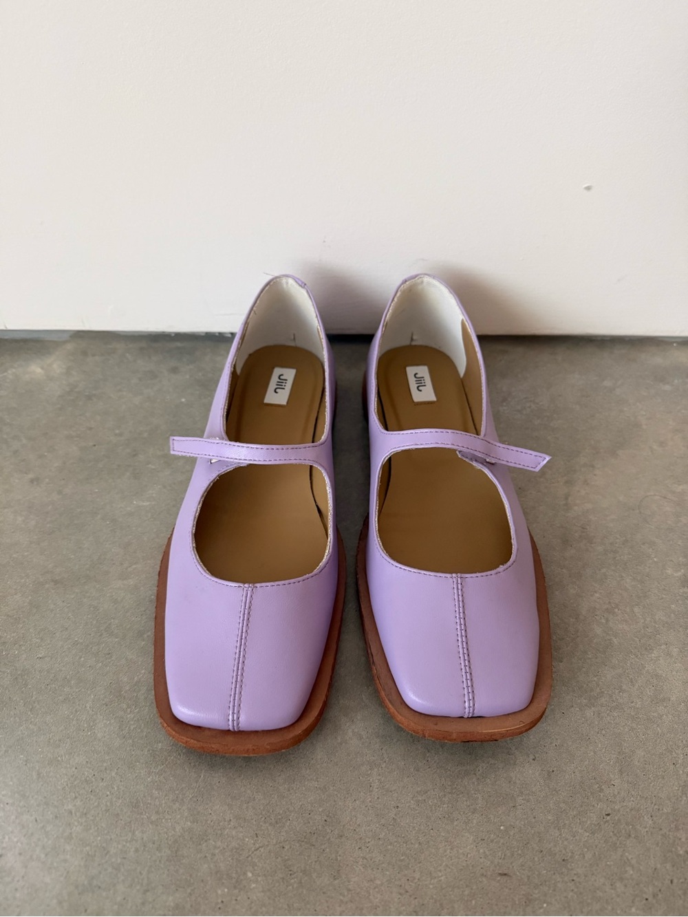 JIIJ lavender Mary Janes